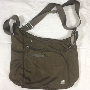 Overland Equipment messenger bag purse Olive green
